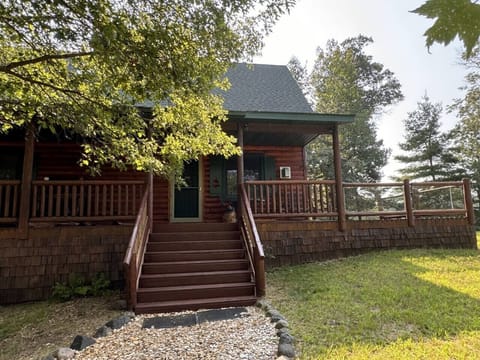 Huge deck welcomes you