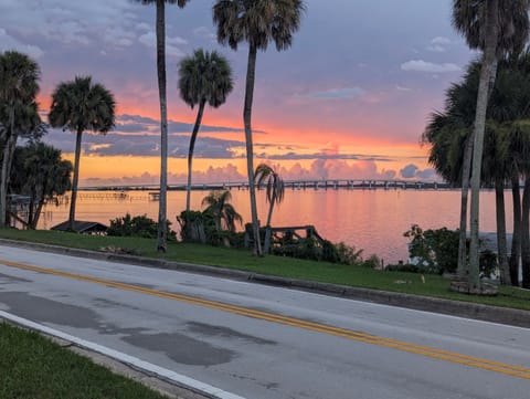 View along Indian River