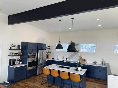 Our kitchen is fully loaded, impeccably clean & ready to serve you.