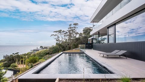 Stunning views from the solar heated pool 