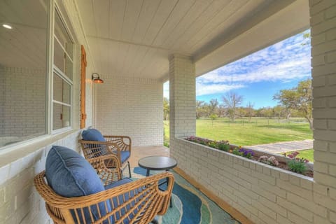 Main house patio