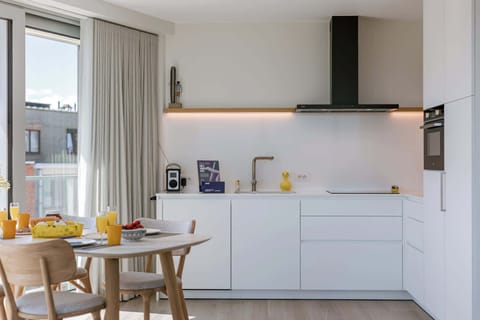 Kitchen with cozy dining space