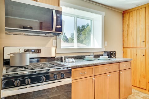 Kitchen | Refrigerator | Drip Coffee Maker | 1st Floor