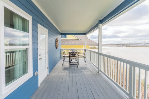 Your private deck—perfect for morning coffee or sunset dinners.