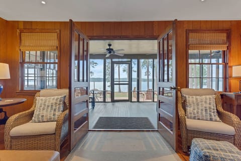 Expansive lake views from almost every room