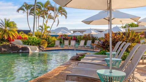 Poolside Drinks and Dining at the Poipu Beach Pool & Athletic Club Included in your stay