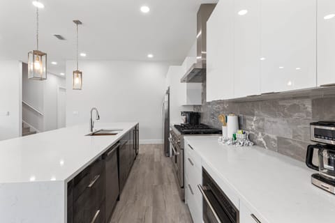 Fully stocked kitchen