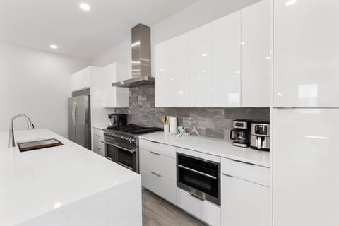 Fully stocked kitchen