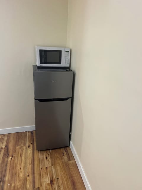Fridge and microwave