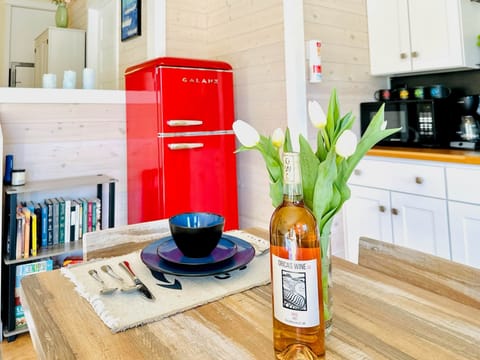 Dinning table for two. Perfect for intimate meals together! 
