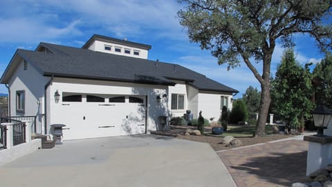 Front of residence