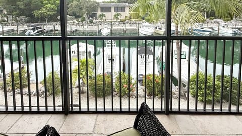 Master Bedroom's Marina View.