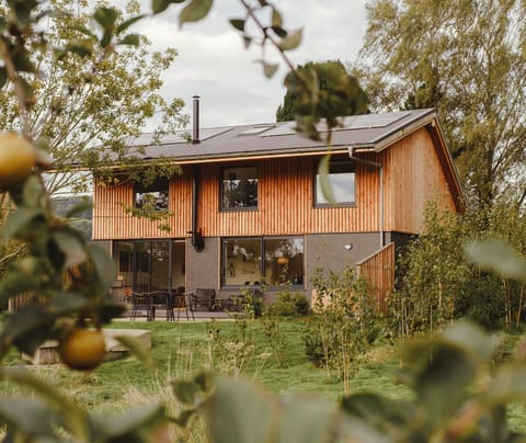 The exterior of Amberwood Lodge, Herefordshire