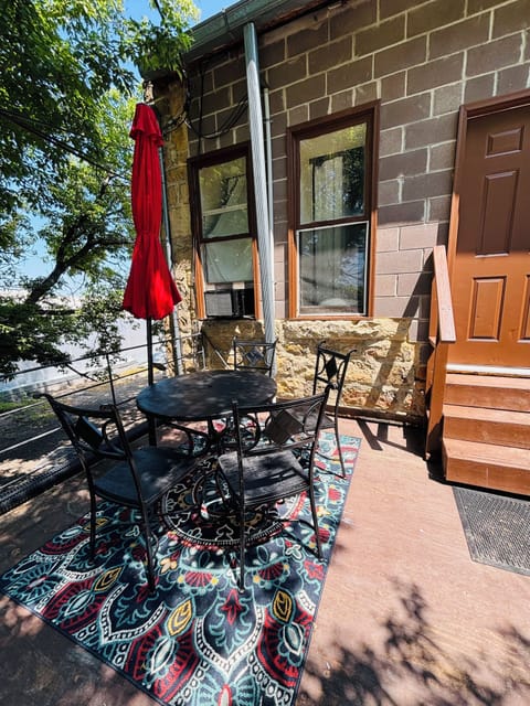 Outside Upstairs Terrace