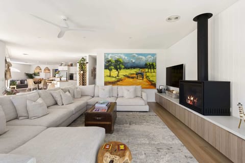 Lounge Room with fireplace