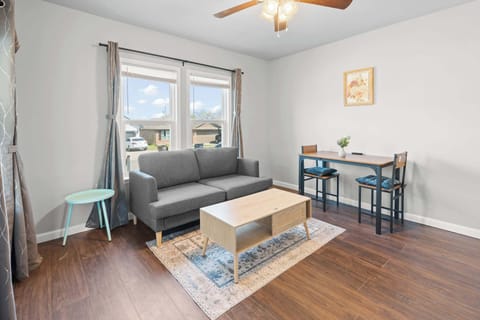 Sleek, sophisticated, and elegantly designed, this living room combines contemporary style with luxurious details.