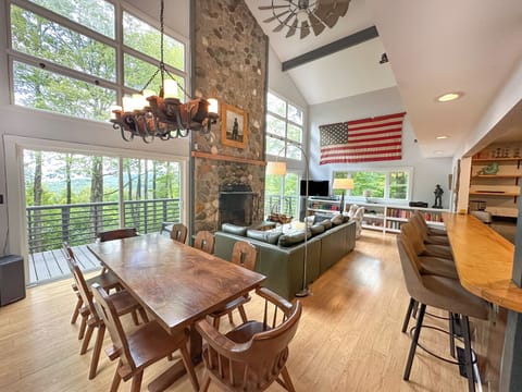 Main Living and Dining Area