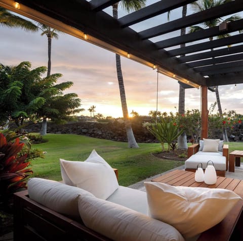 Hilton Pool Pass includes access to resort pools, lazy river, waterslides, hot tub, saltwater snorkeling lagoon, lounge chairs, towels, and parking for one vehicle — plus 10% off spa treatments, lagoon toys, and cabana rentals. 