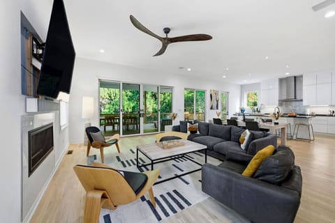 Main level seating area