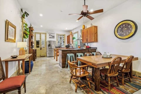 Open Kitchen and Dining Area