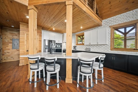 Seating at the Kitchen Bar