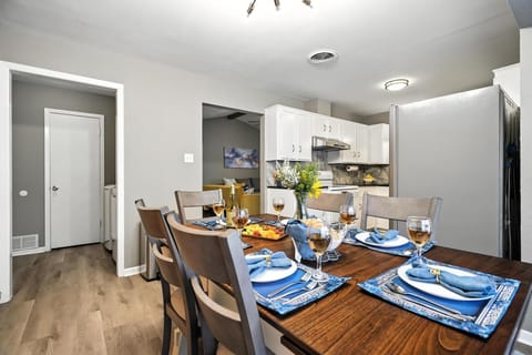 Dining area designed for comfort and connection.