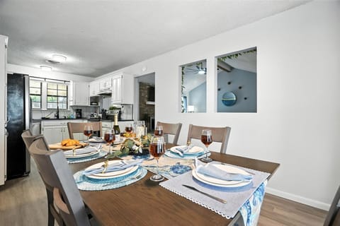 Gather for meals and conversations.