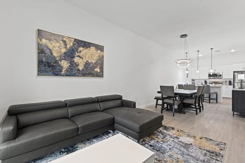 A welcoming space for family gatherings, games, or quiet movie nights.