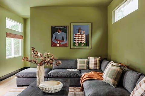 Open Concept Living Room | XL Flat Screen TV | First Floor
