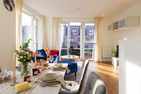 Living Room on a clear sunny day