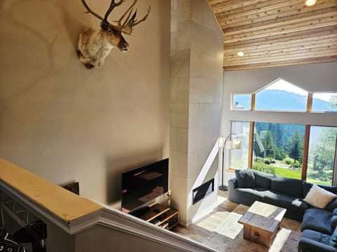 Furniture, Indoors, Living Room, House, Staircase