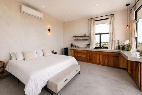 King bed | Studio suite | Air conditioning | Ceiling fan 