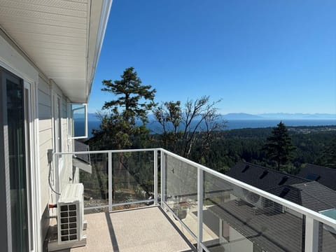 Private deck with a stunning ocean view
