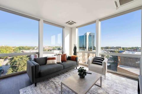 Sunlight filled living space