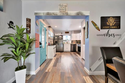 Welcoming interiors with a playful coastal feel