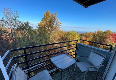 Seasonal mountain views. 