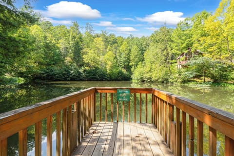 Fishing dock.