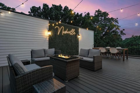 Welcome to East Nash Rooftop Retreat!