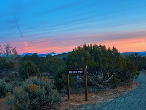 Entry to Lost Buck Resort