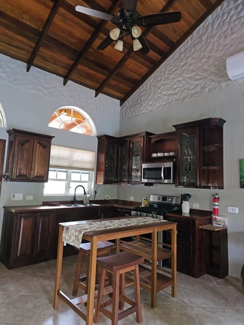 Your private indoor kitchen has everything you need.