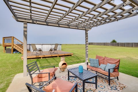 Edmond Vacation Rental | 3BR | 2BA | Small Step Required | 1,617 Sq Ft