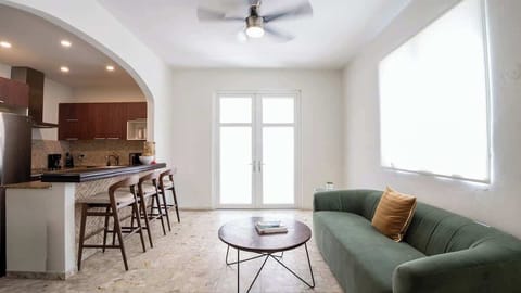 Settle into a welcoming space before heading to the beach.