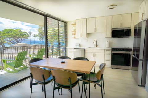 Enjoy the updated modern kitchen