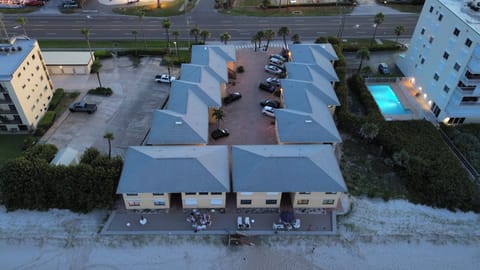 The back deck is a favorite lounging spot!