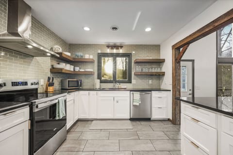 Beyond the basics - fully equipped kitchen designed for guests who love to host