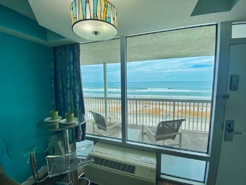 Sip, relax, and take in the ocean breeze from the balcony.