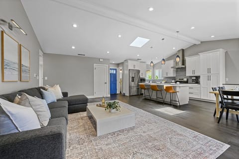 Open concept living area