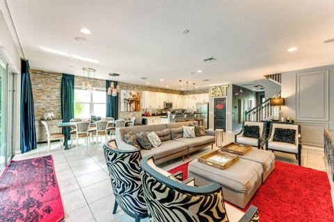 Villa Interior | Free WiFi | Central A/C & Heat