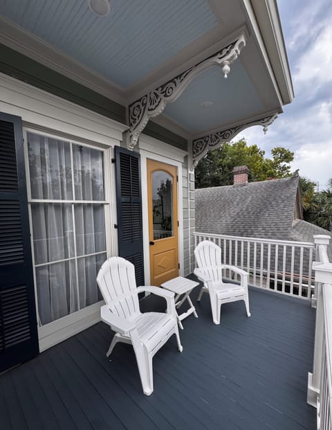 Private Balcony and seating