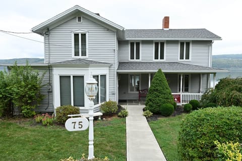 Dean Lake - street view from Salt Point Road